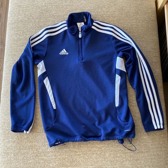 GUC. Unisex Adidas ClimaCool pullover quarter zip. - Picture 1 of 2